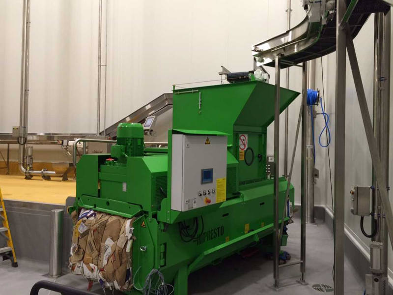 pressa orizzontale CC40 V