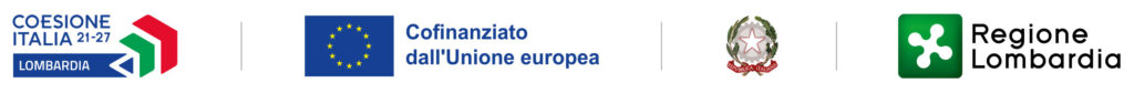 Realizzato con il supporto dell’Unione Europea, della Repubblica Italiana e di Regione Lombardia nell’ambito del Programma Regionale FESR 2021-2027